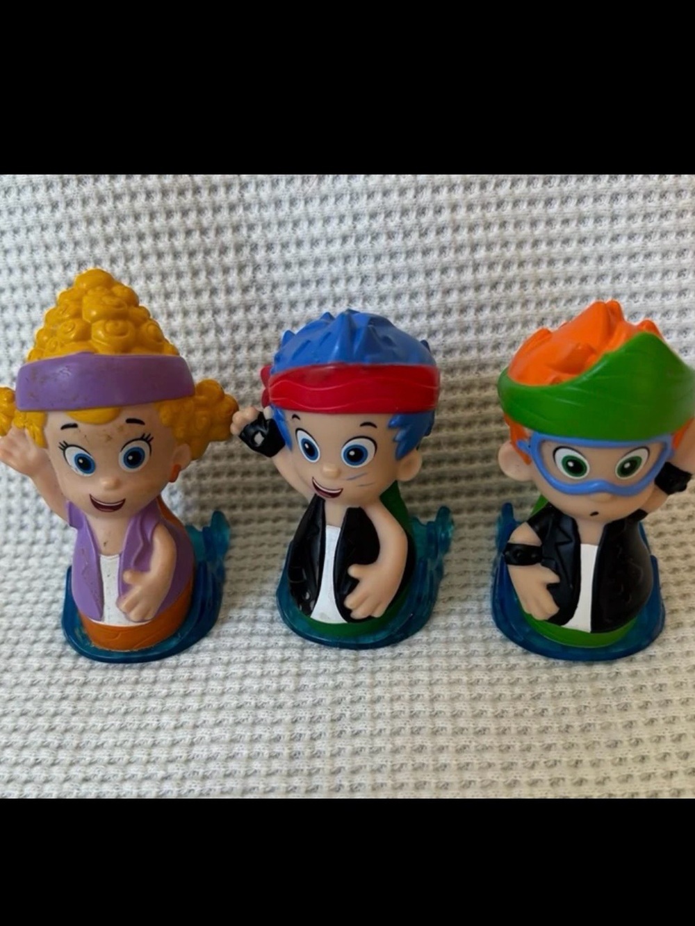 Bubble Guppies GIL Deema & Nonny Rock ‘n Roll Stage Figure roll & go sliders NIC